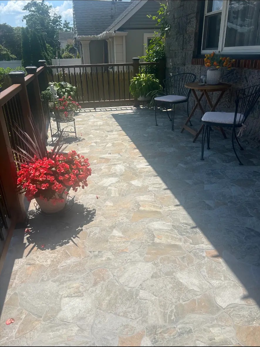 Patio Transformation after