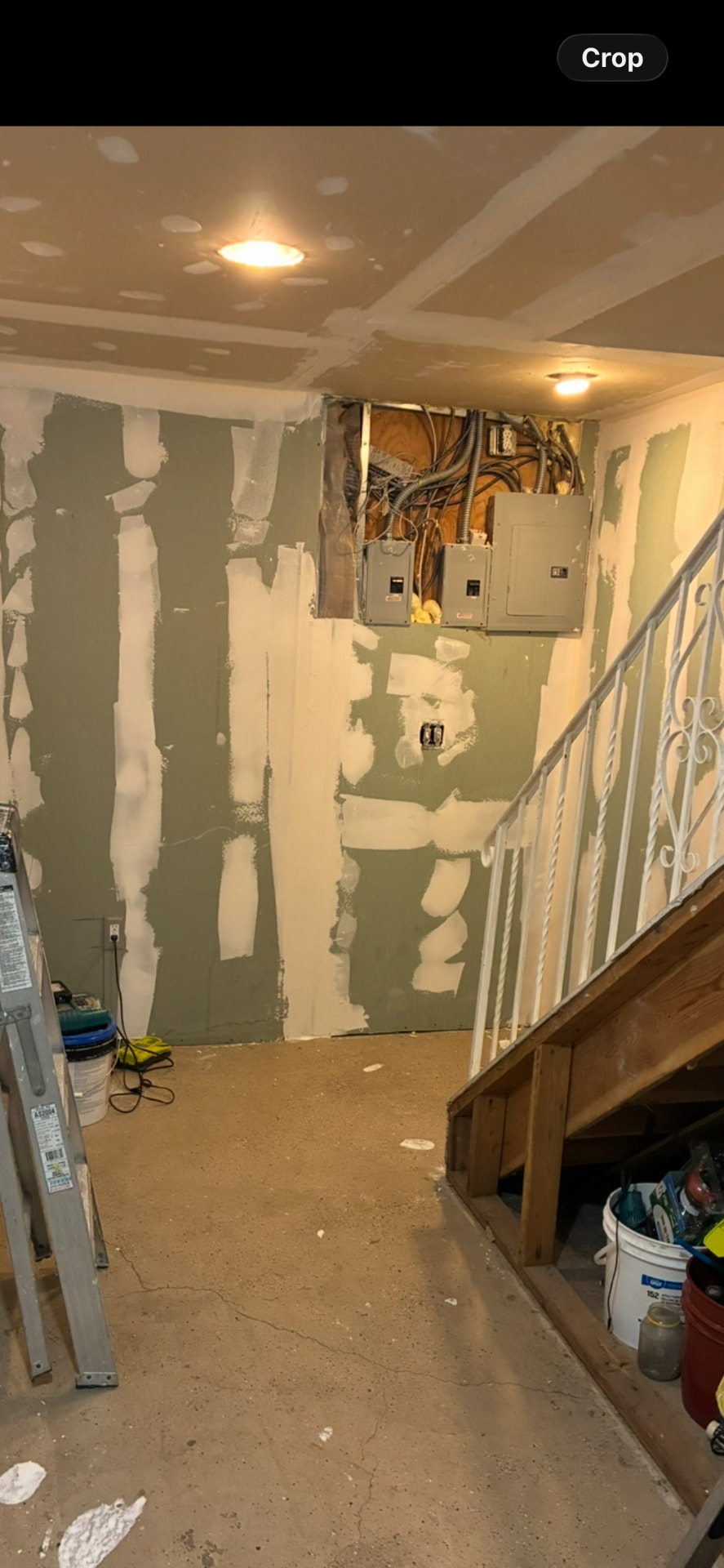 Stairway & Storage Transformation before