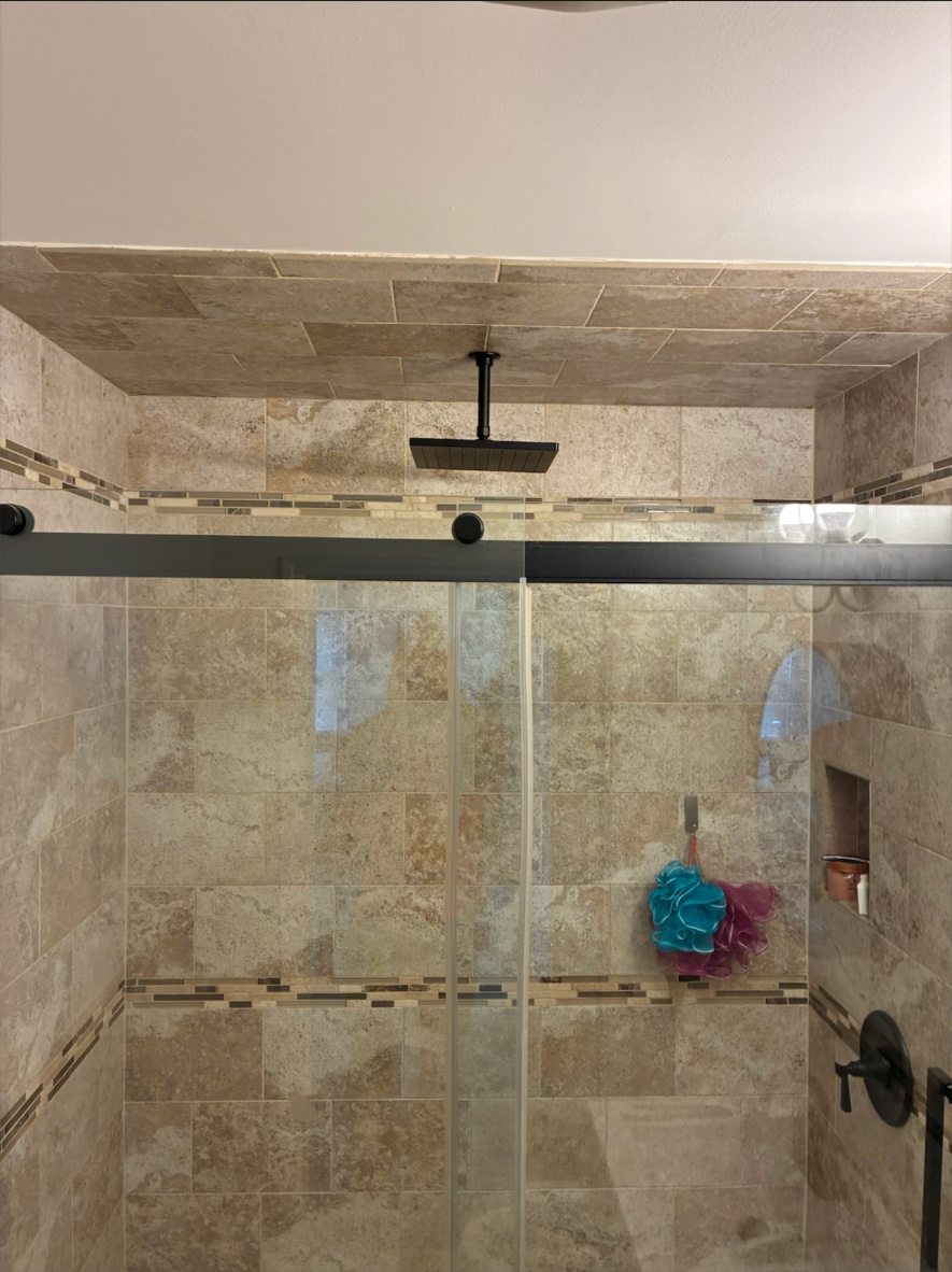 Walk-In Tile Shower