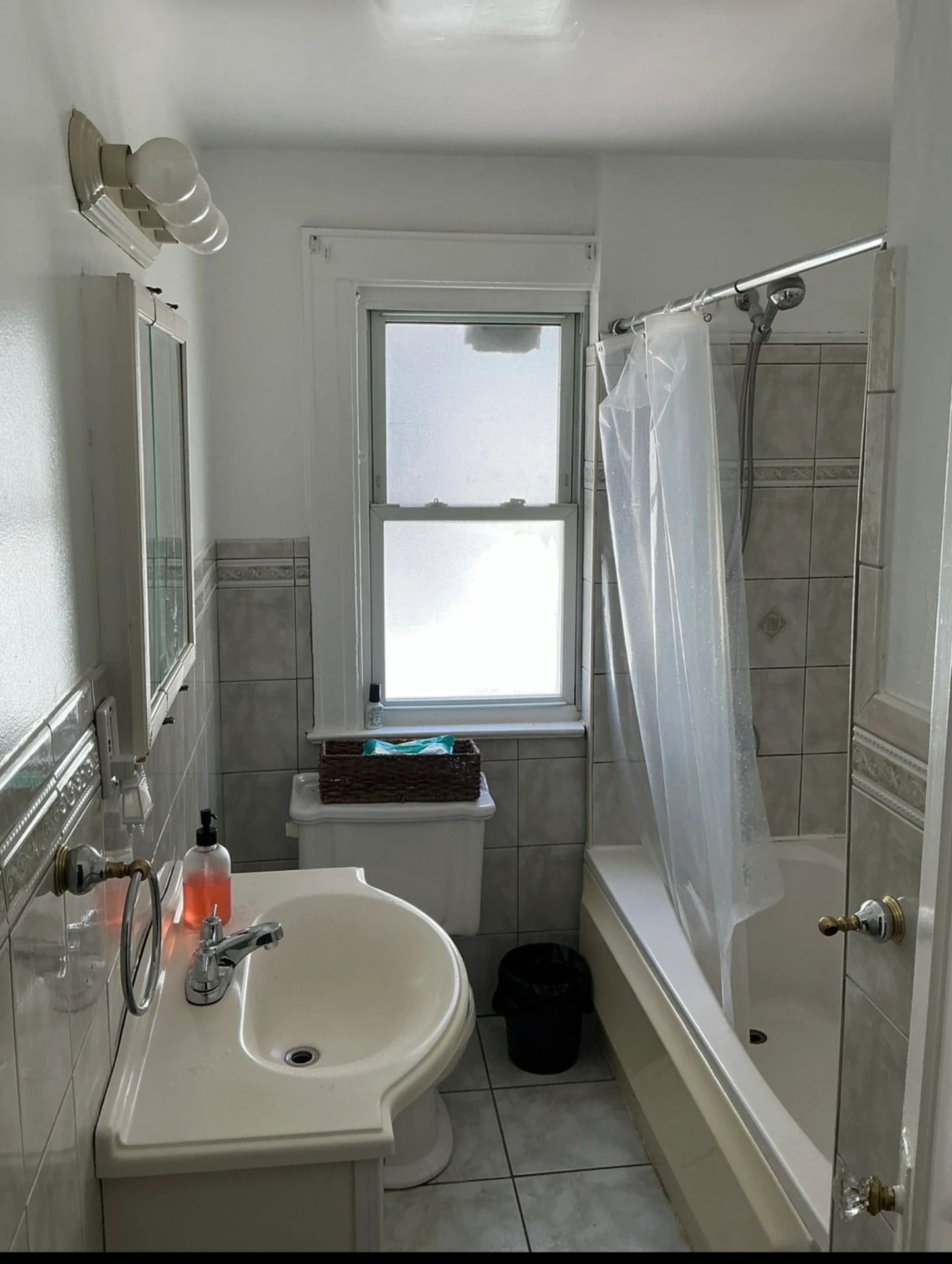 Bathroom Transformation before